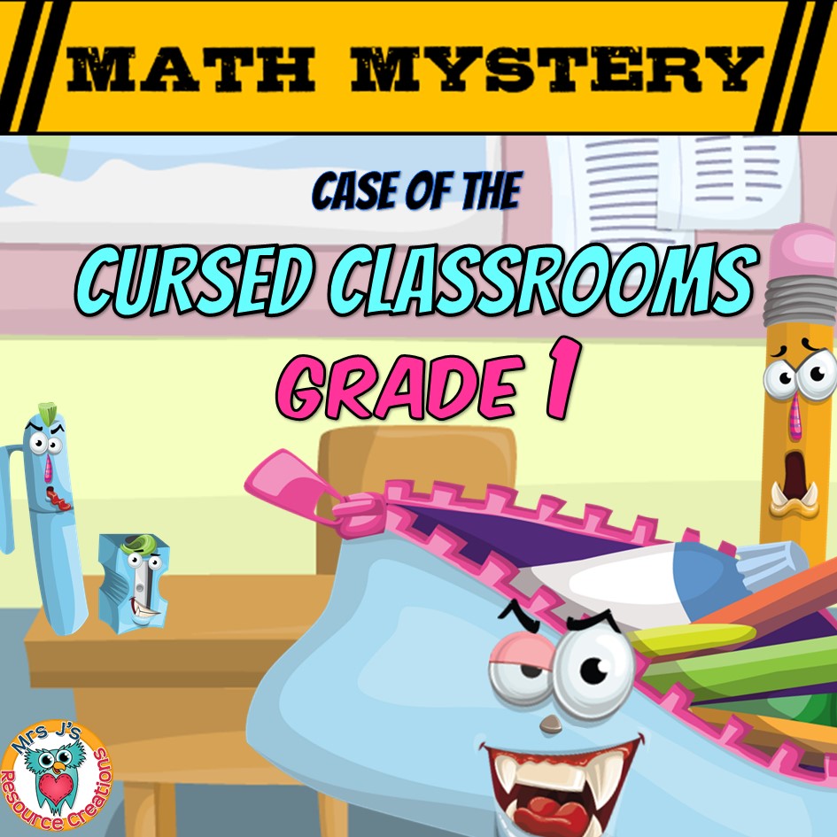 Back To School Math Mystery Activity 1st Grade Worksheets Edition